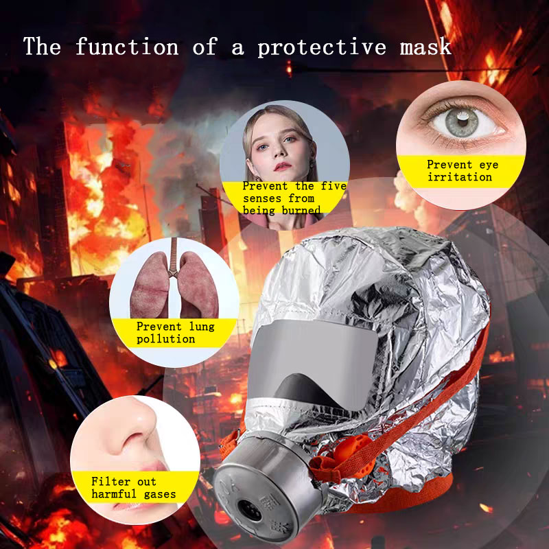Kn95 Respirator Mask - جهاز تنفس للإنقاذ الذاتي من الحريق،