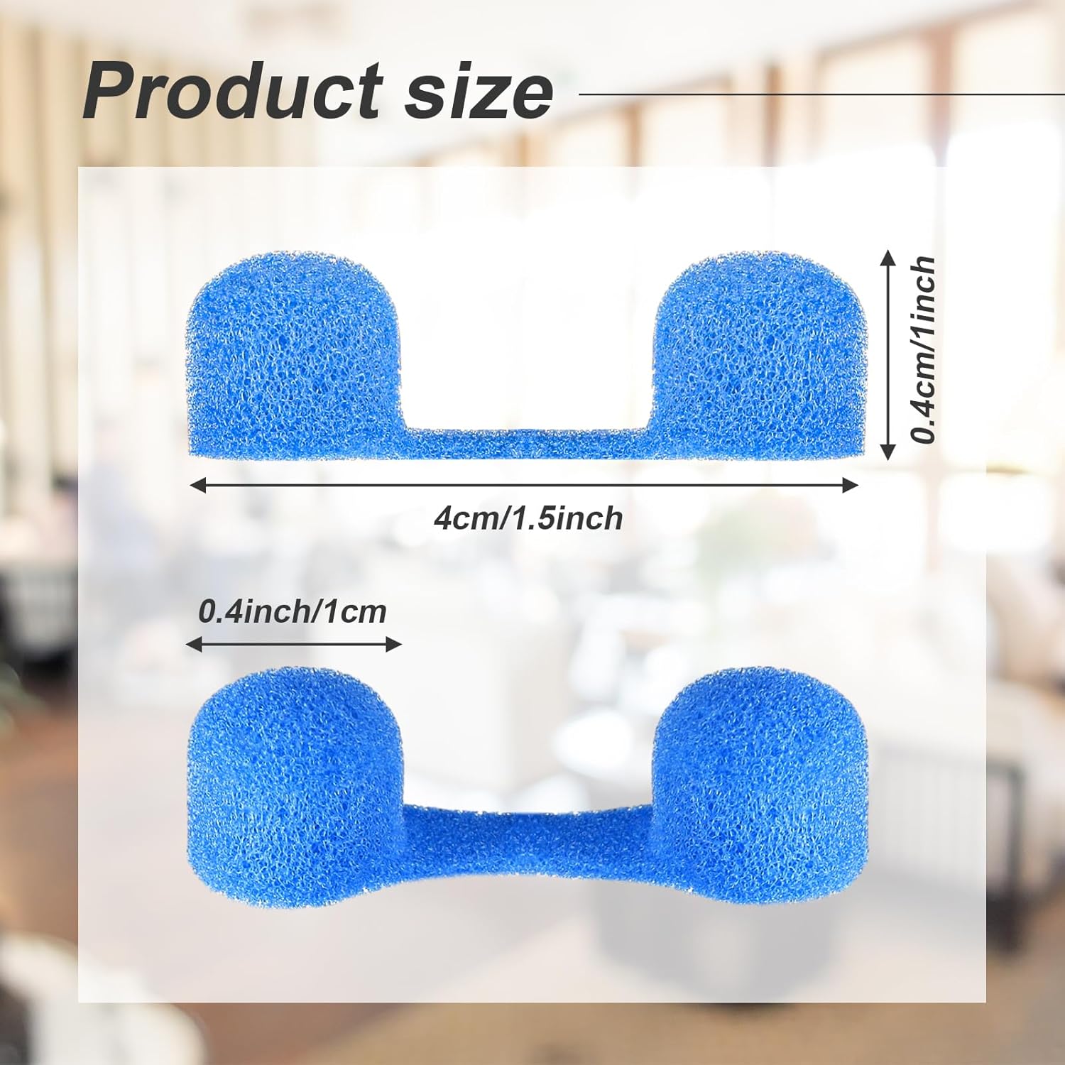 فلاتر أنف إسفنجية زرقاء للاستخ - مراجعة Disposable Mask Blue وسعره